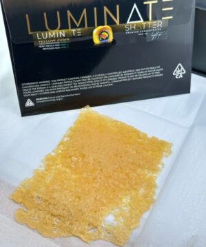 luminate shatter, live resin shatter