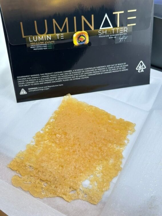 luminate shatter, live resin shatter